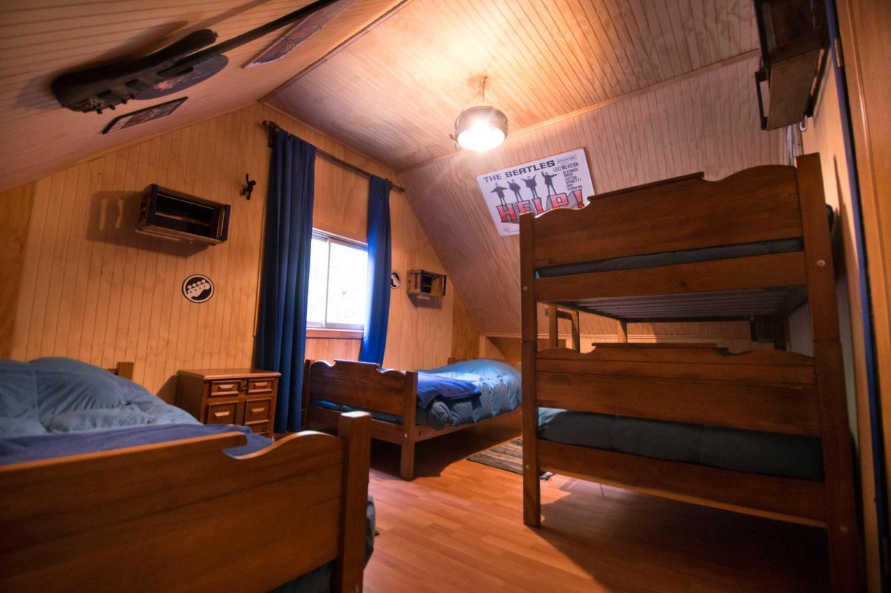 Duub Hostel Las Trancas Bagian luar foto