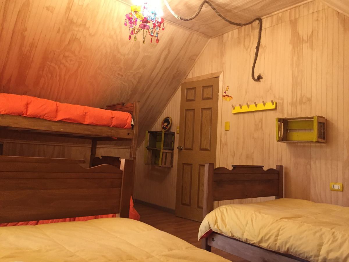 Duub Hostel Las Trancas Bagian luar foto