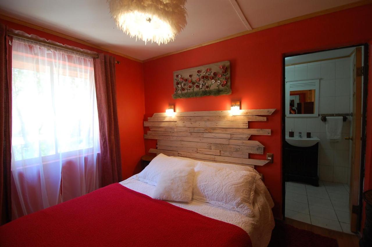 Duub Hostel Las Trancas Bagian luar foto