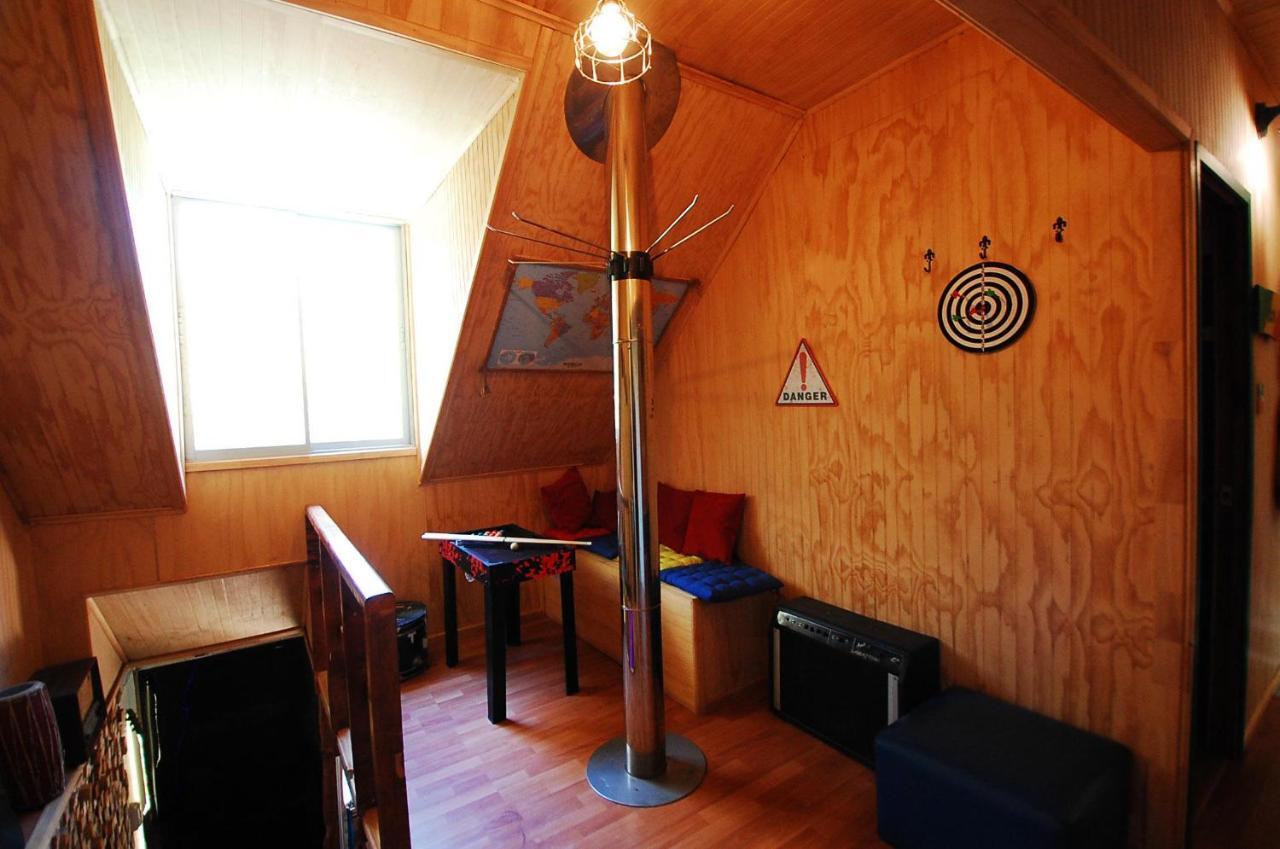 Duub Hostel Las Trancas Bagian luar foto
